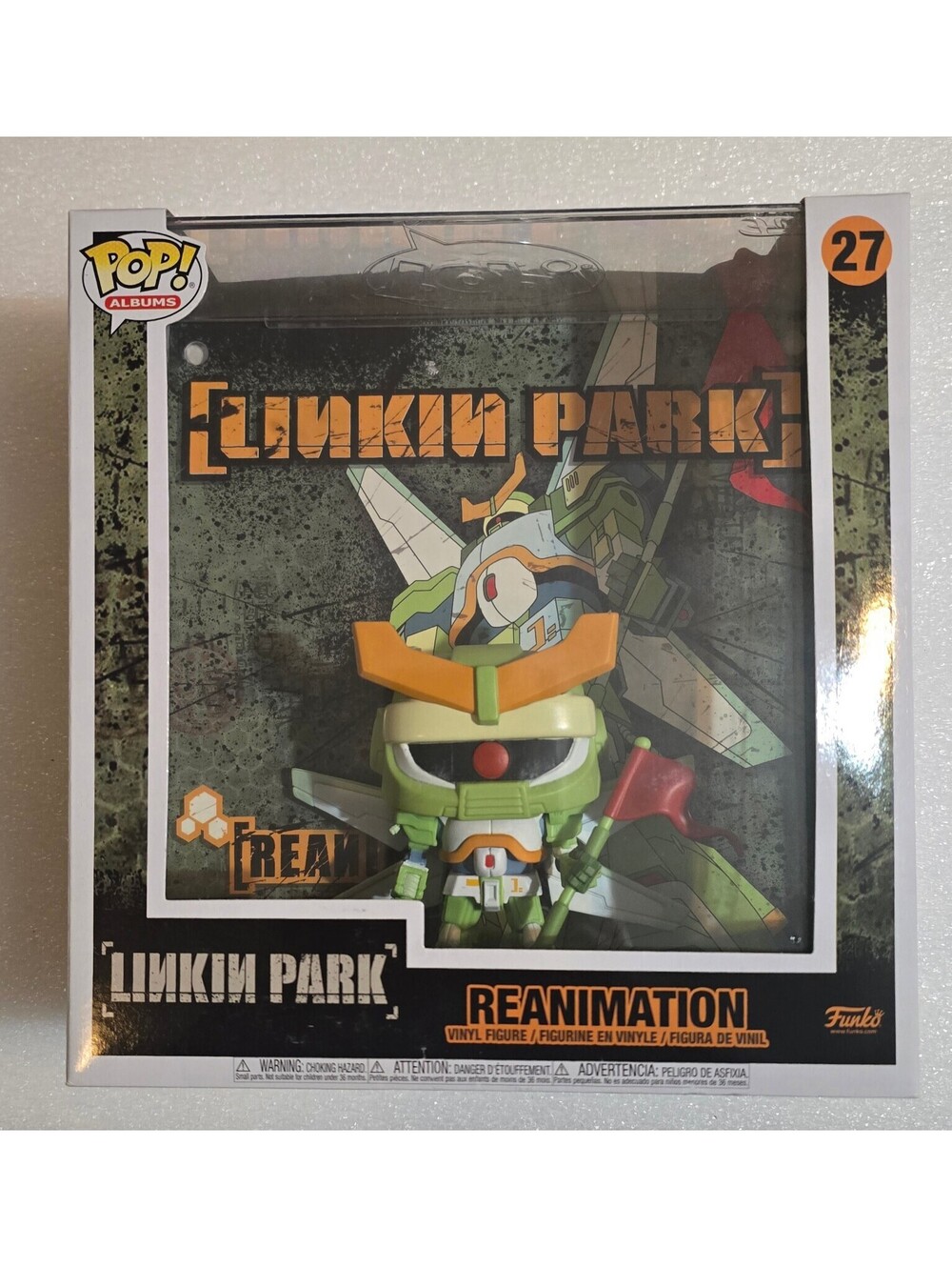 Funko Pop! Albums Cover with Case: Linkin Park #27 Reanimation